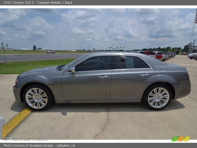 Tungsten Metallic / Black 2012 Chrysler 300 C