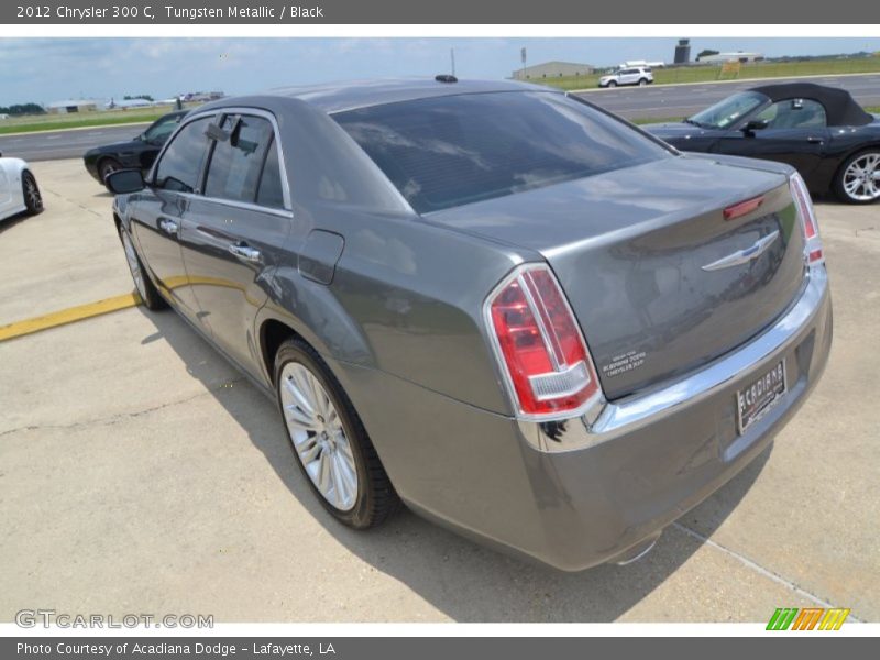 Tungsten Metallic / Black 2012 Chrysler 300 C