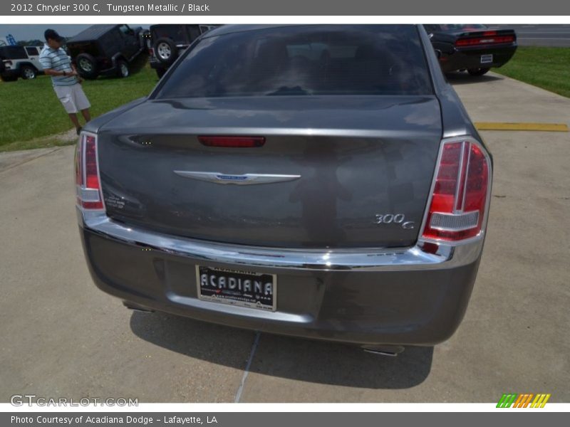 Tungsten Metallic / Black 2012 Chrysler 300 C