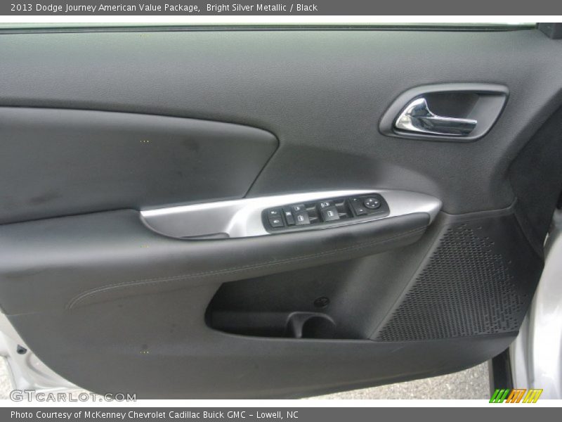 Bright Silver Metallic / Black 2013 Dodge Journey American Value Package