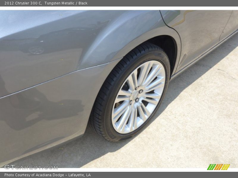 Tungsten Metallic / Black 2012 Chrysler 300 C