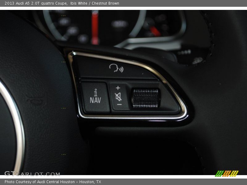 Ibis White / Chestnut Brown 2013 Audi A5 2.0T quattro Coupe