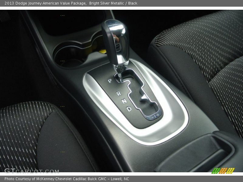Bright Silver Metallic / Black 2013 Dodge Journey American Value Package