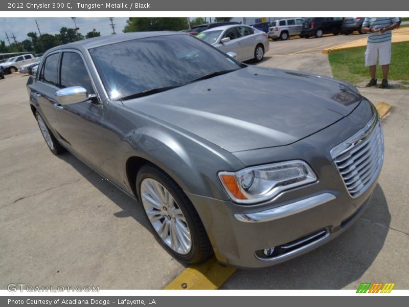Tungsten Metallic / Black 2012 Chrysler 300 C