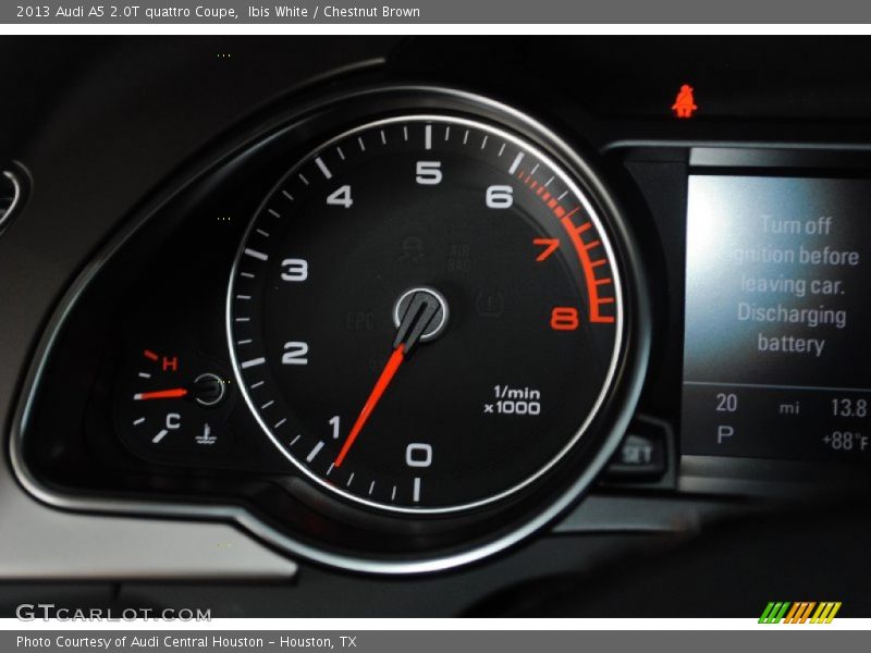 Ibis White / Chestnut Brown 2013 Audi A5 2.0T quattro Coupe