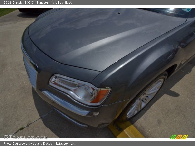 Tungsten Metallic / Black 2012 Chrysler 300 C