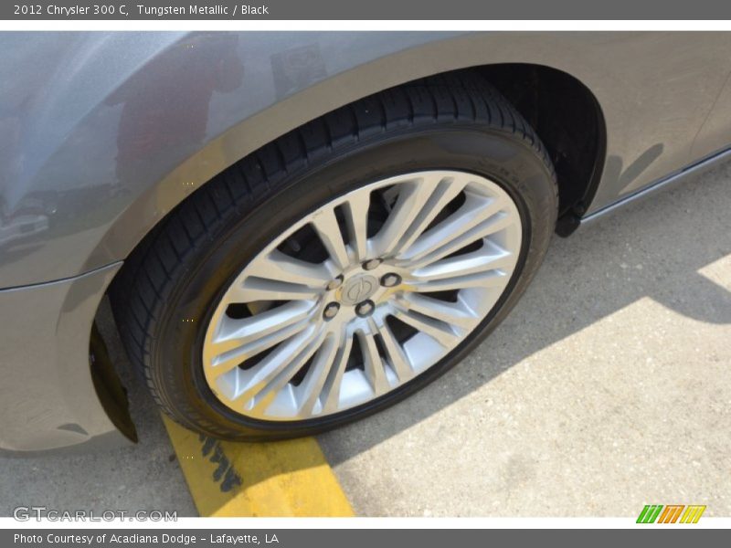 Tungsten Metallic / Black 2012 Chrysler 300 C