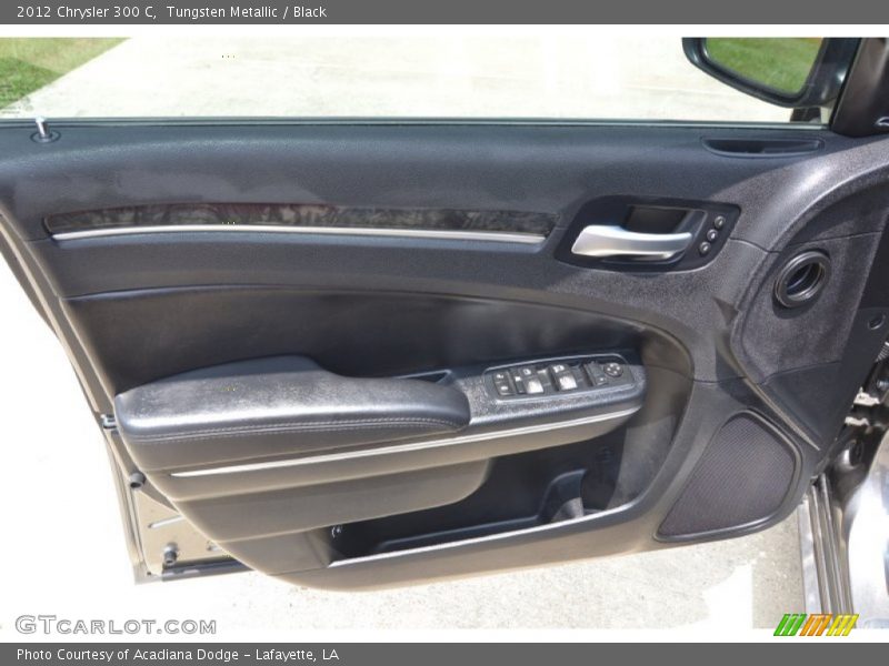Tungsten Metallic / Black 2012 Chrysler 300 C