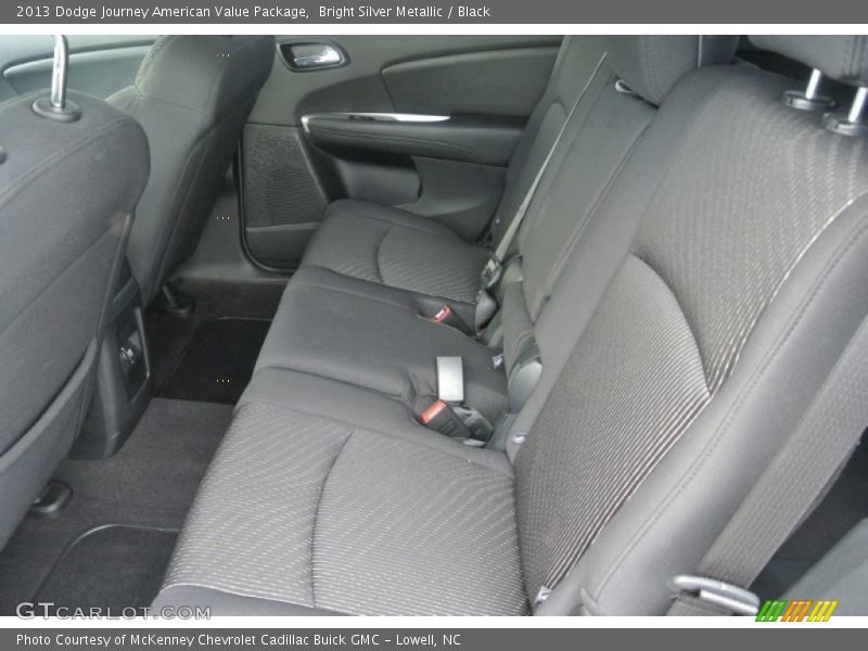 Bright Silver Metallic / Black 2013 Dodge Journey American Value Package