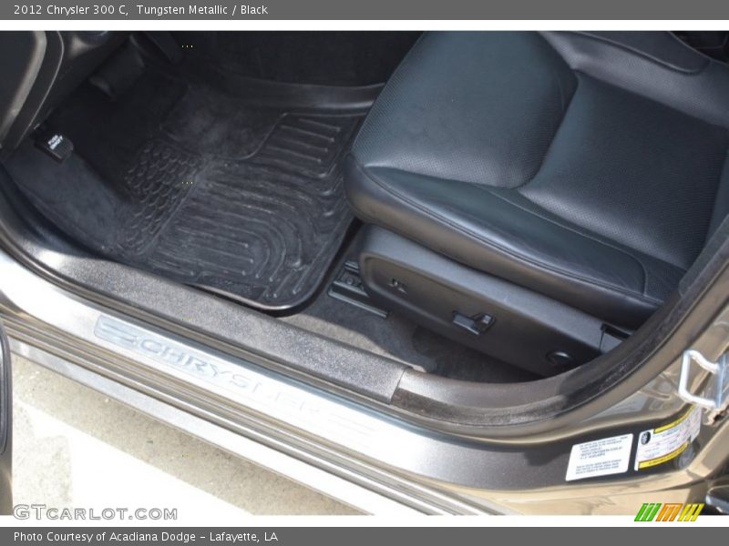 Tungsten Metallic / Black 2012 Chrysler 300 C