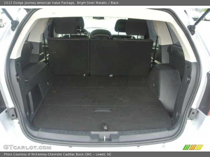 Bright Silver Metallic / Black 2013 Dodge Journey American Value Package