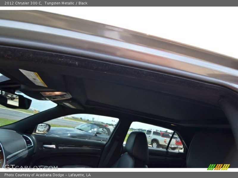 Tungsten Metallic / Black 2012 Chrysler 300 C
