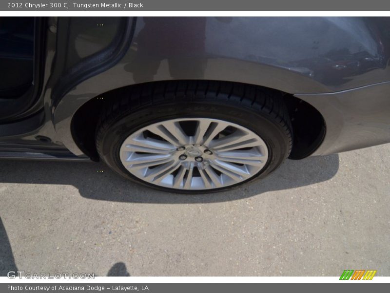 Tungsten Metallic / Black 2012 Chrysler 300 C