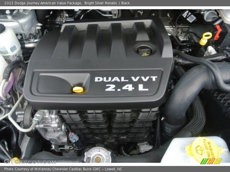 Bright Silver Metallic / Black 2013 Dodge Journey American Value Package