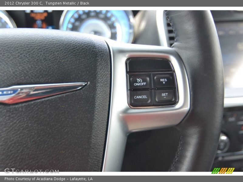 Tungsten Metallic / Black 2012 Chrysler 300 C