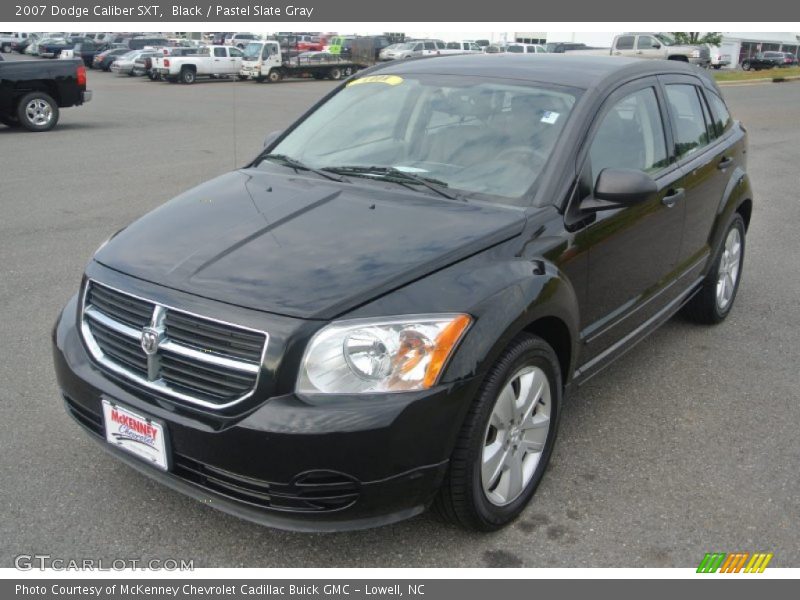 Black / Pastel Slate Gray 2007 Dodge Caliber SXT