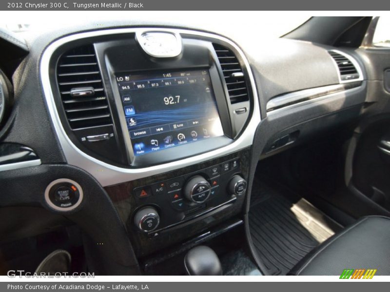 Tungsten Metallic / Black 2012 Chrysler 300 C