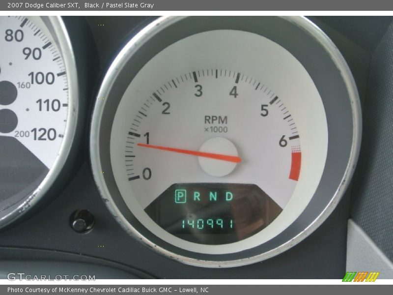Black / Pastel Slate Gray 2007 Dodge Caliber SXT