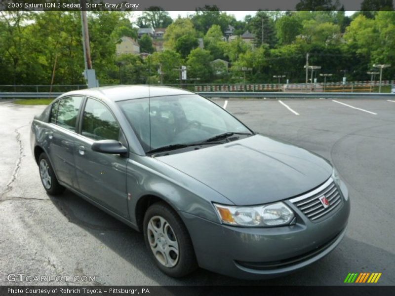 Storm Gray / Gray 2005 Saturn ION 2 Sedan