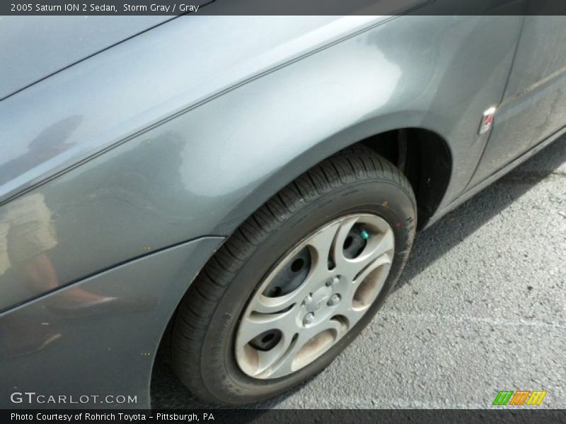 Storm Gray / Gray 2005 Saturn ION 2 Sedan