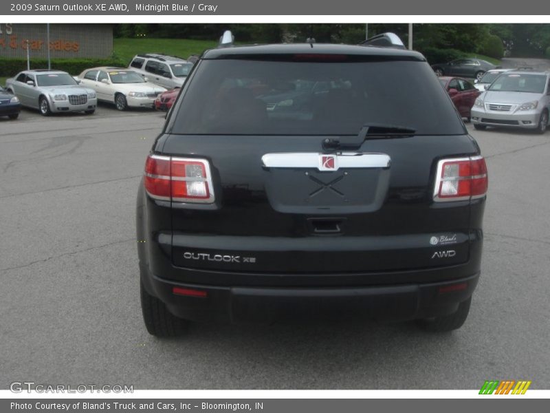 Midnight Blue / Gray 2009 Saturn Outlook XE AWD