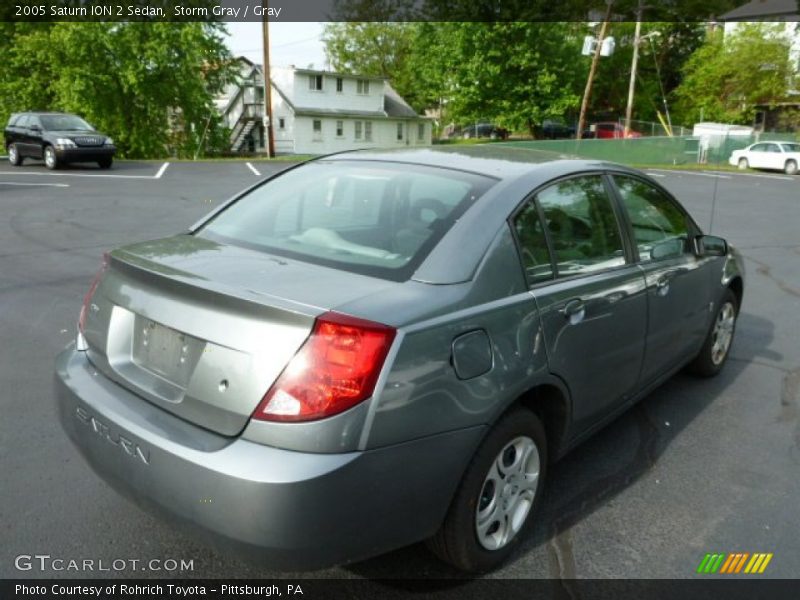 Storm Gray / Gray 2005 Saturn ION 2 Sedan