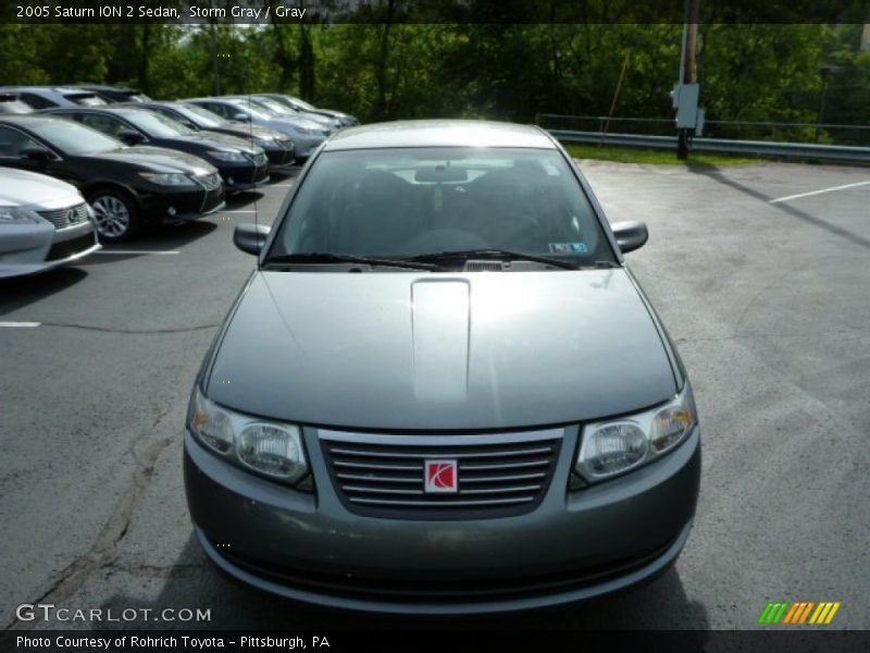 Storm Gray / Gray 2005 Saturn ION 2 Sedan