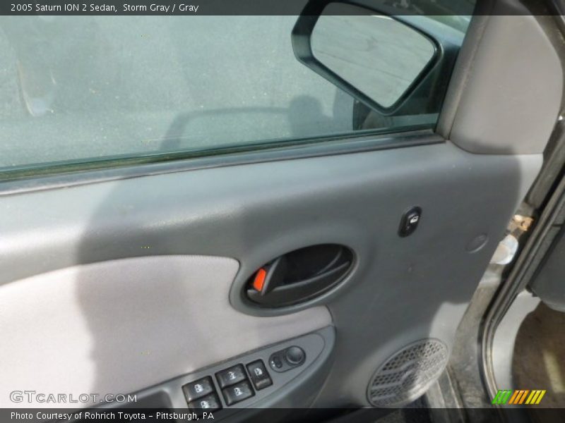 Storm Gray / Gray 2005 Saturn ION 2 Sedan