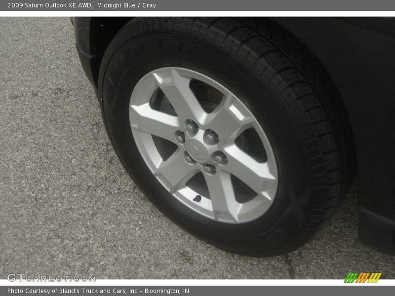 Midnight Blue / Gray 2009 Saturn Outlook XE AWD