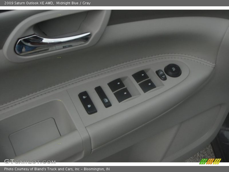 Midnight Blue / Gray 2009 Saturn Outlook XE AWD