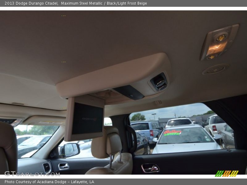 Maximum Steel Metallic / Black/Light Frost Beige 2013 Dodge Durango Citadel
