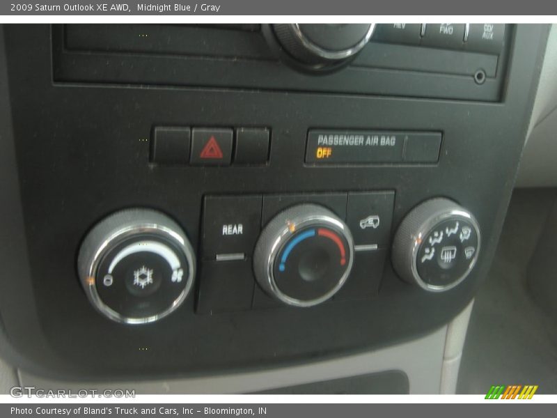 Midnight Blue / Gray 2009 Saturn Outlook XE AWD