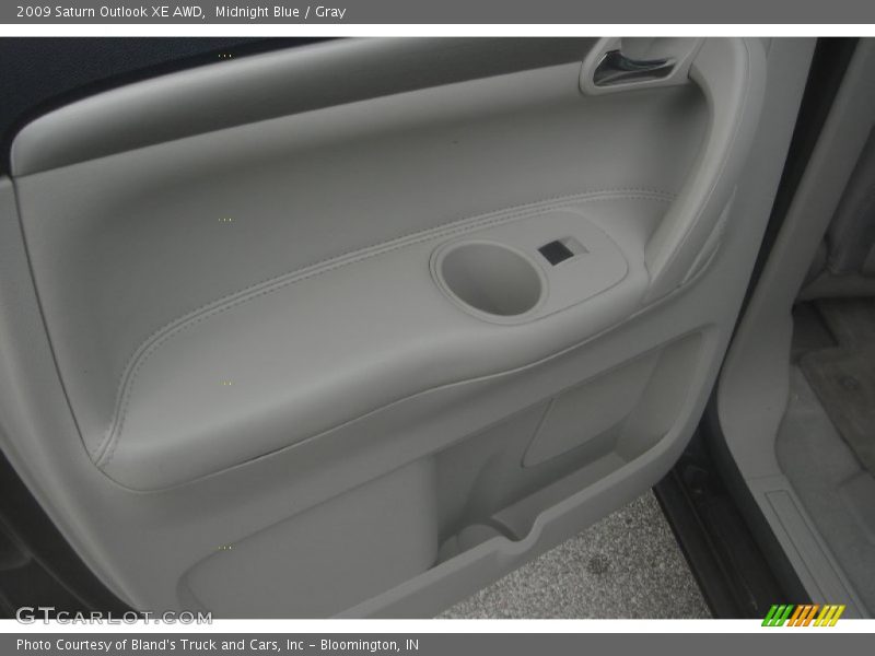 Midnight Blue / Gray 2009 Saturn Outlook XE AWD