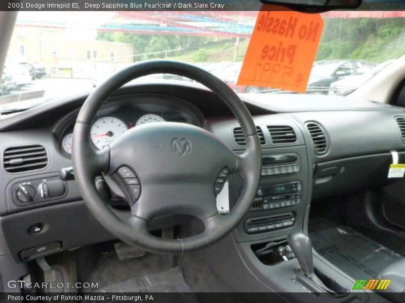 Deep Sapphire Blue Pearlcoat / Dark Slate Gray 2001 Dodge Intrepid ES