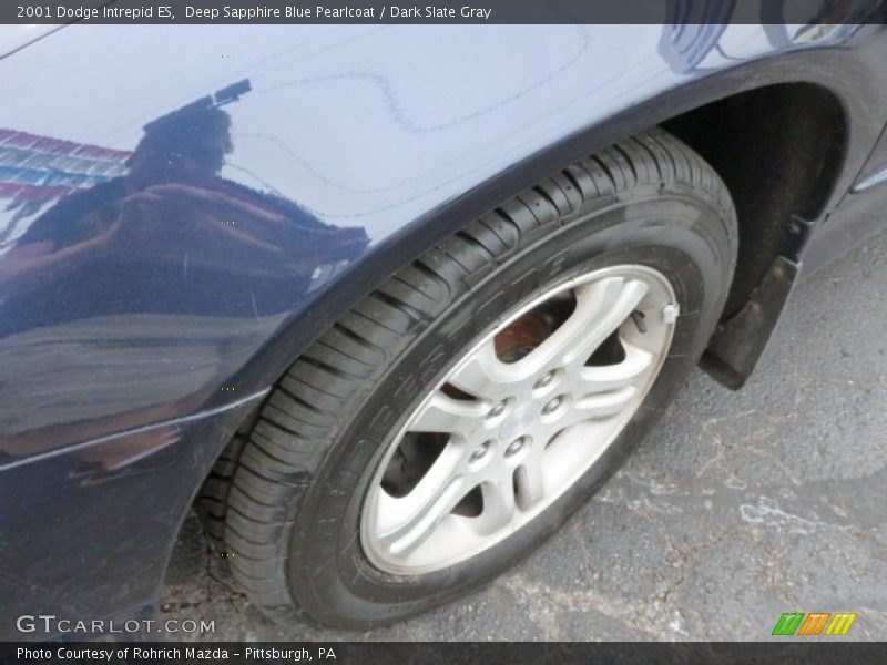 Deep Sapphire Blue Pearlcoat / Dark Slate Gray 2001 Dodge Intrepid ES