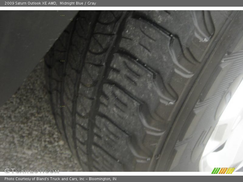 Midnight Blue / Gray 2009 Saturn Outlook XE AWD