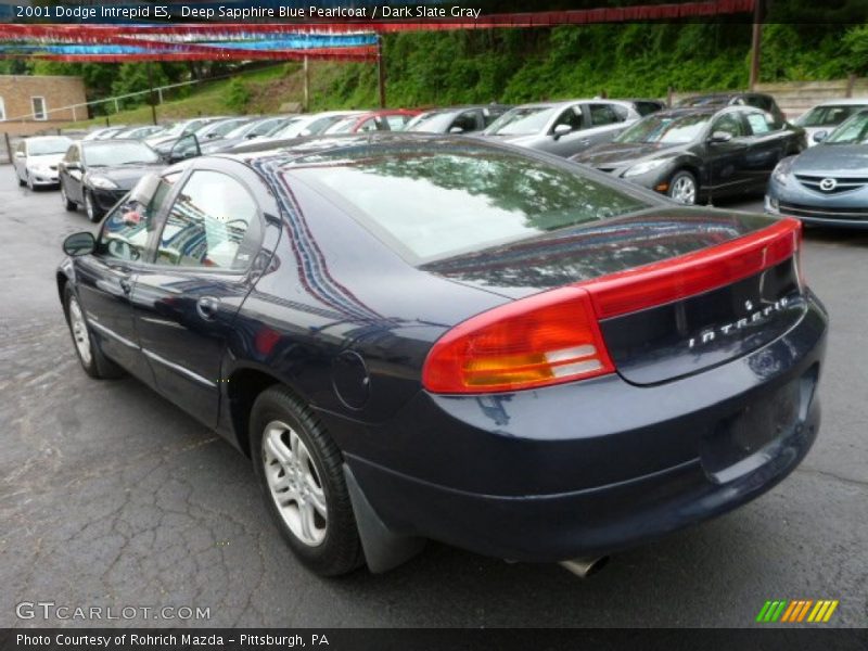 Deep Sapphire Blue Pearlcoat / Dark Slate Gray 2001 Dodge Intrepid ES