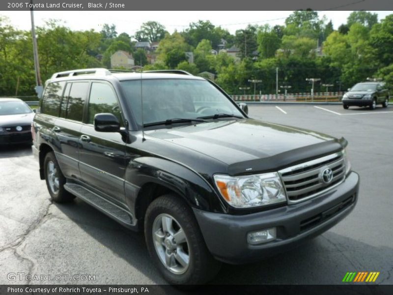 Black / Stone 2006 Toyota Land Cruiser
