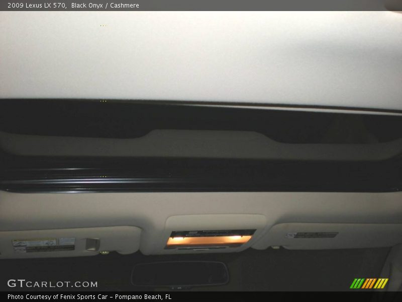 Black Onyx / Cashmere 2009 Lexus LX 570