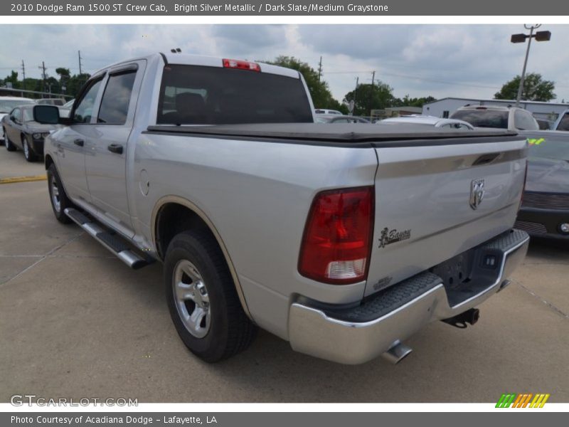 Bright Silver Metallic / Dark Slate/Medium Graystone 2010 Dodge Ram 1500 ST Crew Cab