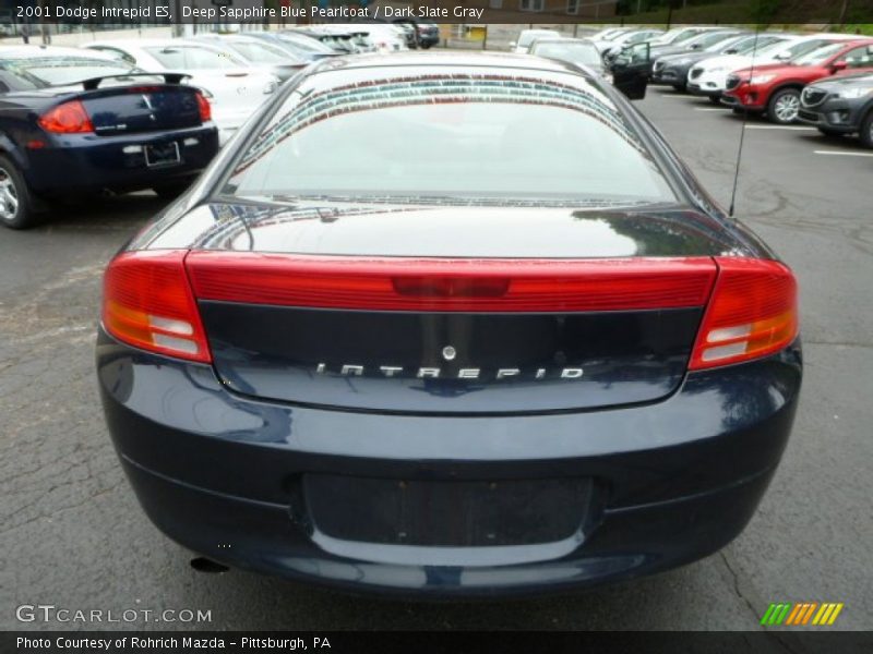 Deep Sapphire Blue Pearlcoat / Dark Slate Gray 2001 Dodge Intrepid ES