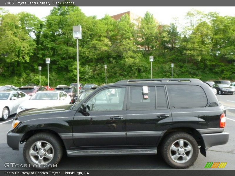 Black / Stone 2006 Toyota Land Cruiser