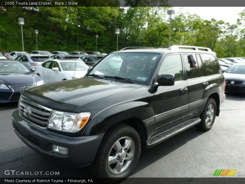 Black / Stone 2006 Toyota Land Cruiser