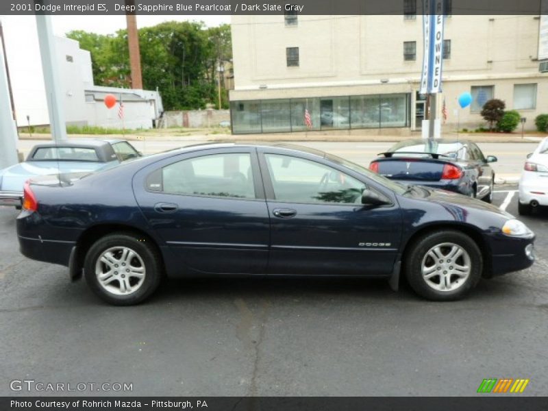 Deep Sapphire Blue Pearlcoat / Dark Slate Gray 2001 Dodge Intrepid ES