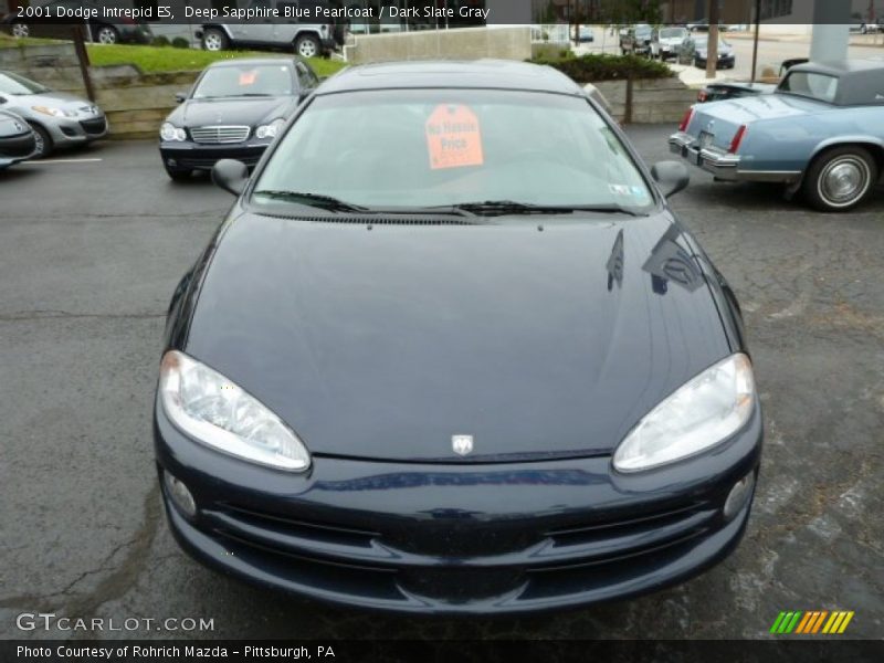 Deep Sapphire Blue Pearlcoat / Dark Slate Gray 2001 Dodge Intrepid ES