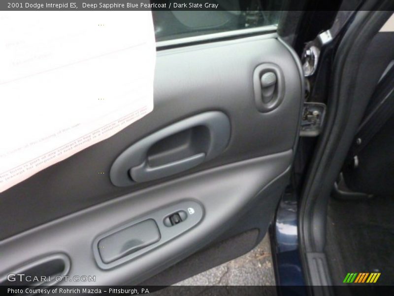 Deep Sapphire Blue Pearlcoat / Dark Slate Gray 2001 Dodge Intrepid ES