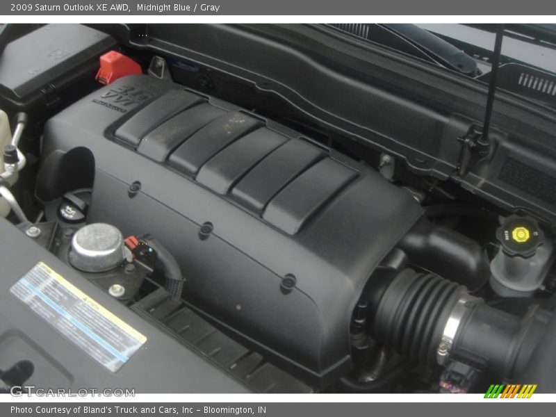 Midnight Blue / Gray 2009 Saturn Outlook XE AWD