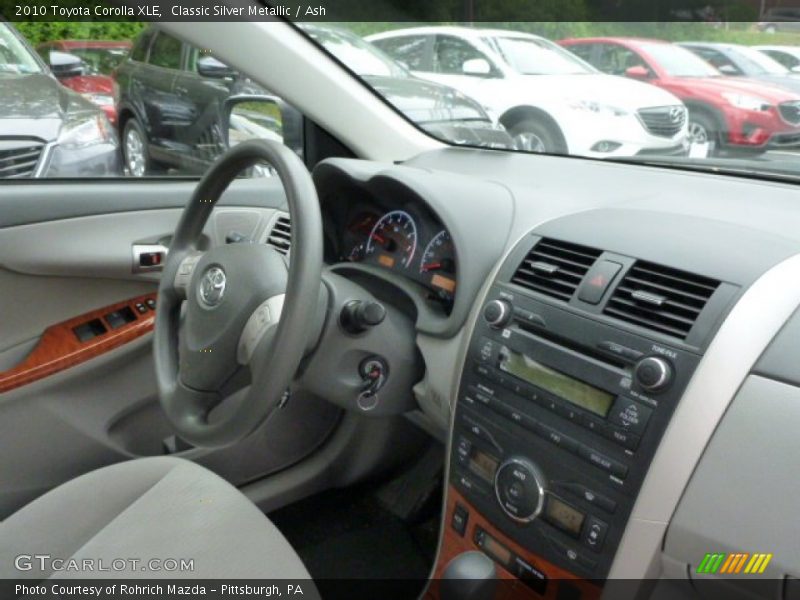 Classic Silver Metallic / Ash 2010 Toyota Corolla XLE