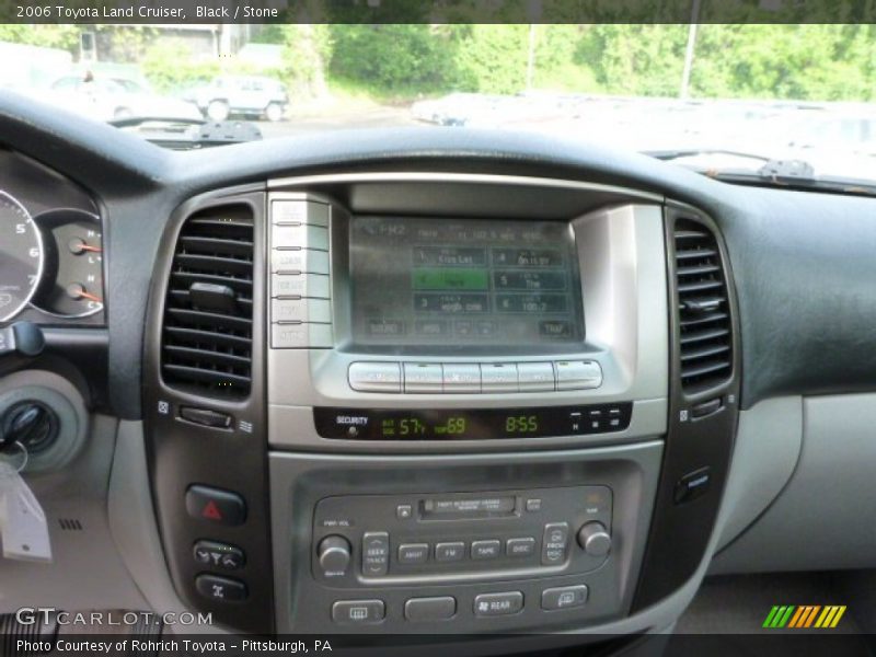 Black / Stone 2006 Toyota Land Cruiser