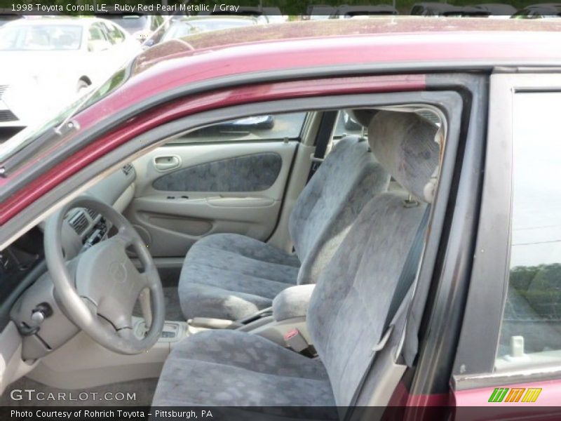  1998 Corolla LE Gray Interior
